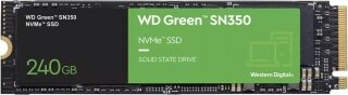 WD Green SN350 NVMe 240 GB (WDS240G2G0C) SSD kullananlar yorumlar